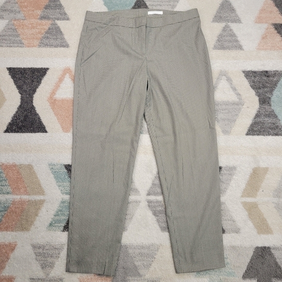 Hugo Boss Tiluna Houndstooth Trousers Dress Pants Size 8 - Picture 2 of 11